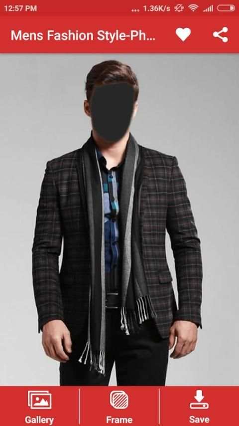 Men Fashion Style Photo Montage скриншот 4