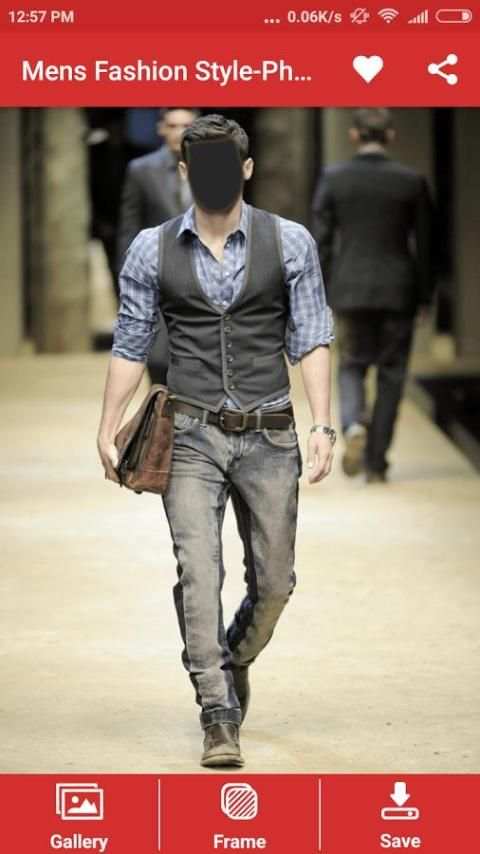 Men Fashion Style Photo Montage screenshot 1
