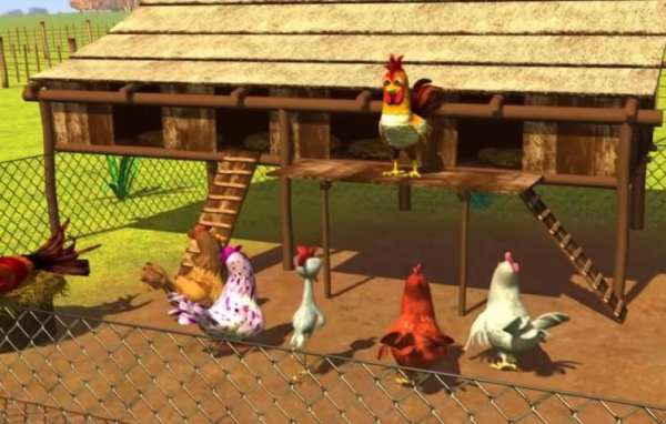 El Pingüino y La Gallina - Canciones de la granja screenshot 1