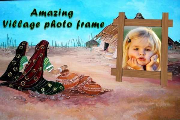 Village Photo Frame 4 تصوير الشاشة