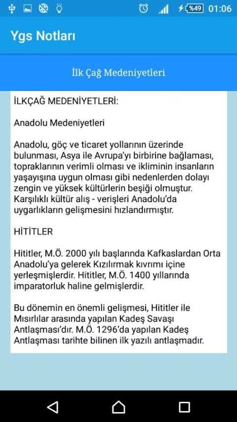 YGS Notları screenshot 1
