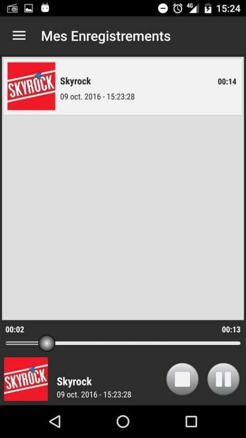 RADIO FRANCE скриншот 3