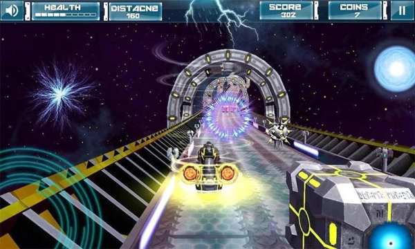 Sci fi Bike Blast скриншот 2
