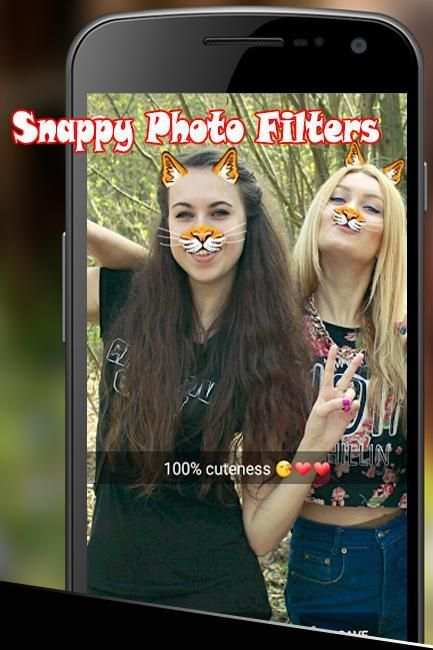 Snappy Photo Filters Stickers N screenshot 1