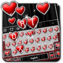 Love & Hearts Keyboard Theme