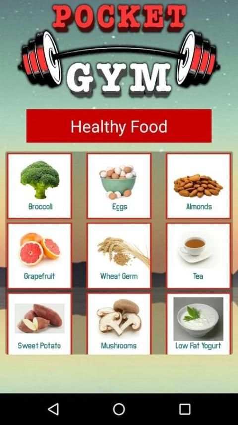 Pocket Gym - Fitness Trainer screenshot 1