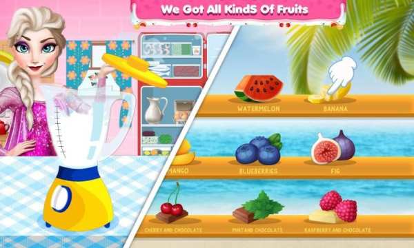 Ice Queen Making Ice Cream-Cooking Game screenshot 3