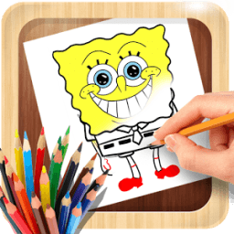 How to Draw Spongebob Squarepants أيقونة