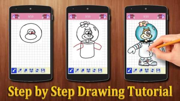 How to Draw Spongebob Squarepants screenshot 3
