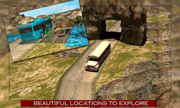 Off Road Tourist Bus Drive 3d screenshot 9