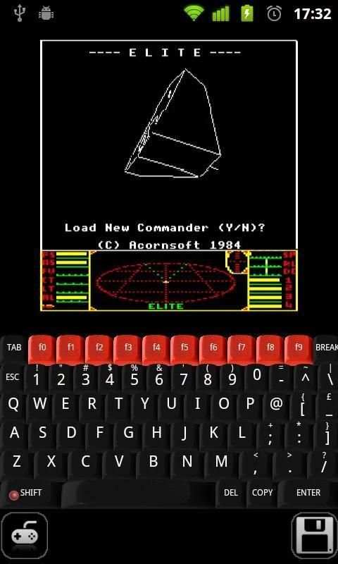 Beebdroid (BBC Micro emulator) скриншот 5