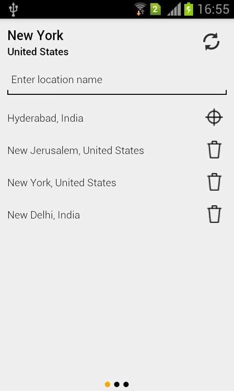 Weather Neue 10 تصوير الشاشة