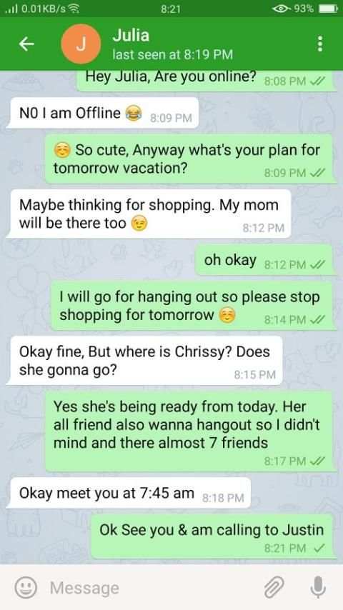 CutesApp Messenger screenshot 4