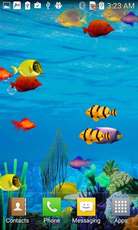 Aquarium Live Wallpaper स्क्रीनशॉट 8