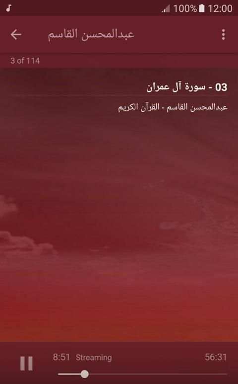 الشيخ عبدالمحسن القاسم قران كريم screenshot 4