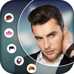 Boy photo editor icon