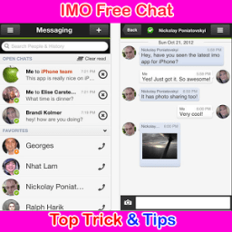 ikon Guide IMO Chatting And Call