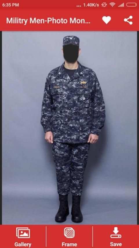 Military Men Photo Montage screenshot 5
