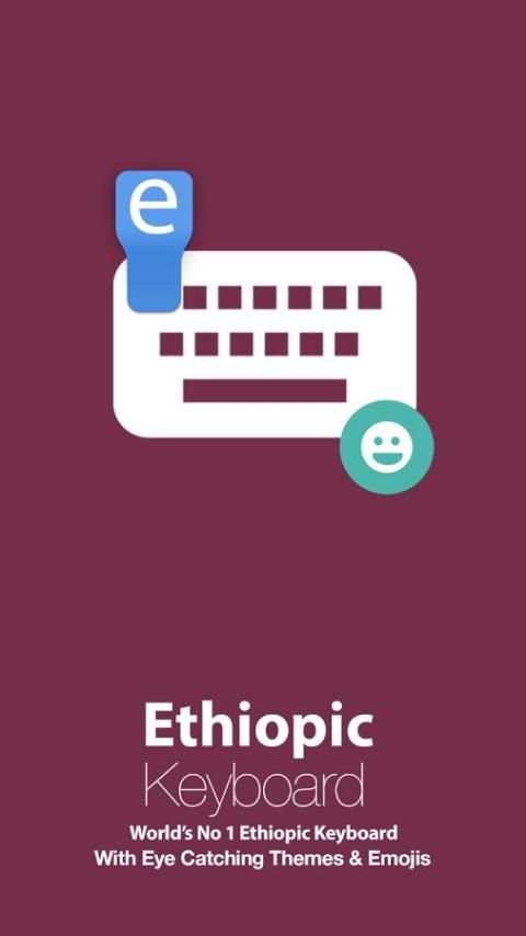Ethiopic Keyboard 5 تصوير الشاشة