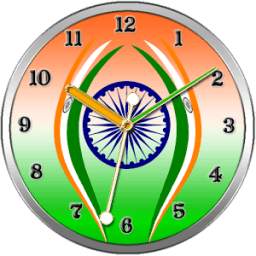 India Clock Live Wallpaper