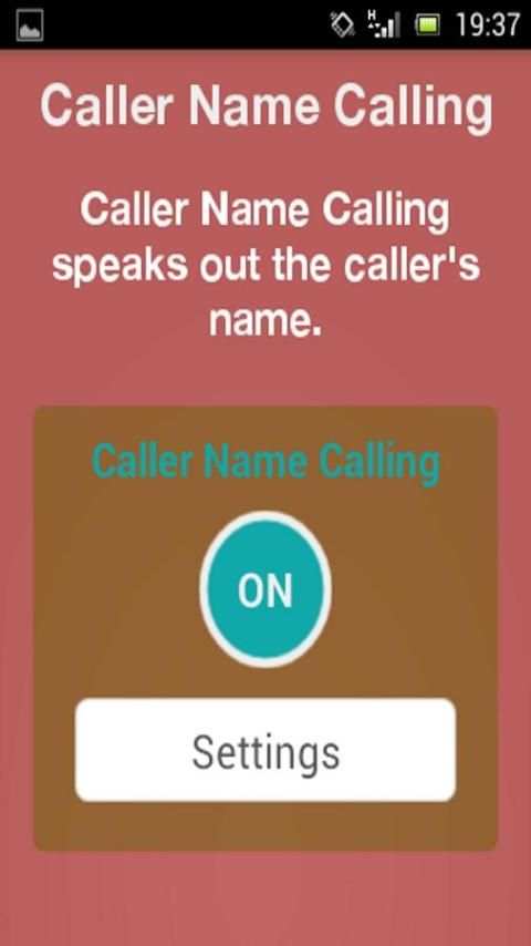 Name Calling-TrueCaller Sms Talker screenshot 1