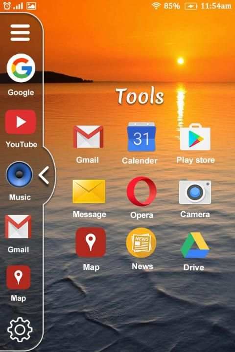 Multi Window Launcher : Split Screen Theme скриншот 4