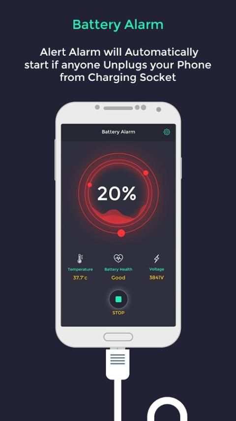 Full Battery Alarm 3 تصوير الشاشة