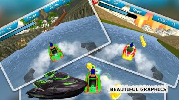 Jetski Extreme Racing Sim 2018 скриншот 1