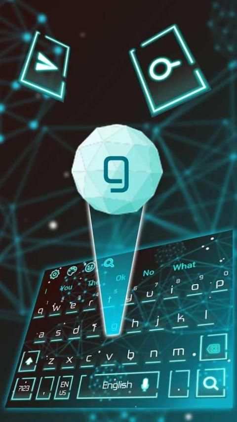 Geometry Art Keyboard Theme screenshot 2