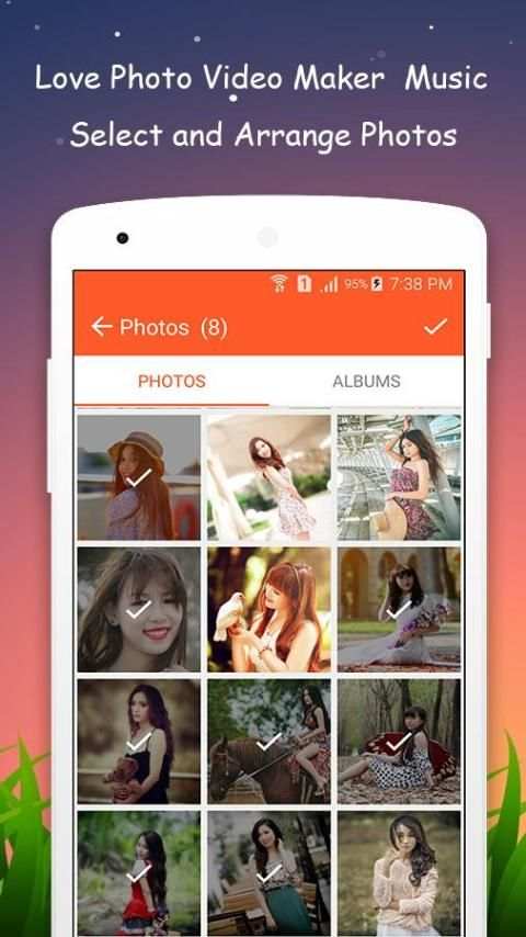 Love Photo Video Maker Music 7 تصوير الشاشة