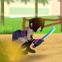 ikon Ninja Girl vs Zombies Samurai