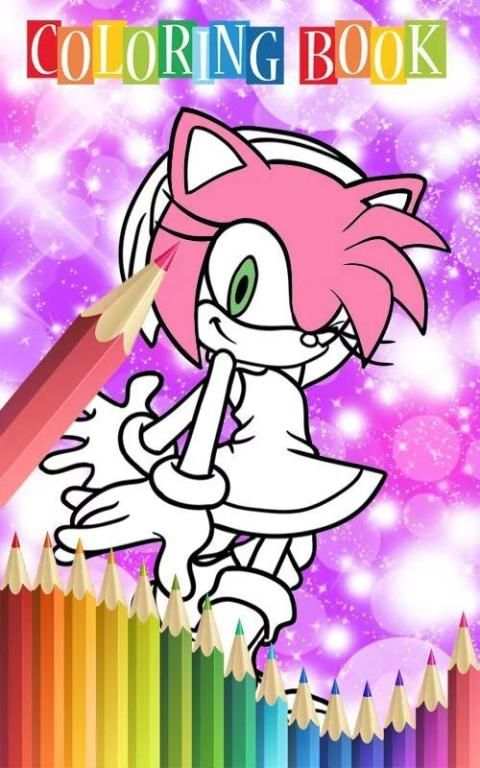 Coloring Book For Sonic Games Dash скриншот 2