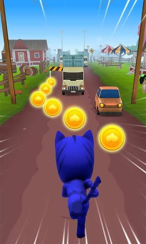 Subway PJ City Masks Runner Dash скриншот 2