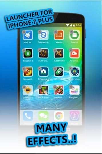 Launcher For Iphone 7 Plus * 1 تصوير الشاشة