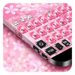 Pink Gold Keyboard 10001001