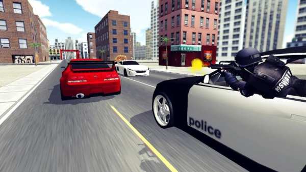 Police Car Chase 3D स्क्रीनशॉट 3