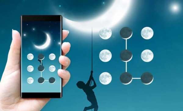 Moon APP Lock Theme Crescent Pin Lock Screen screenshot 1