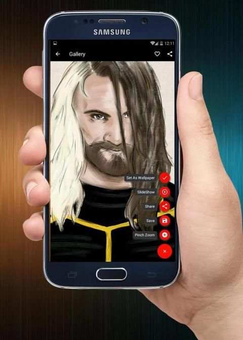 Seth Rollins Wallpaper WWE 3 تصوير الشاشة