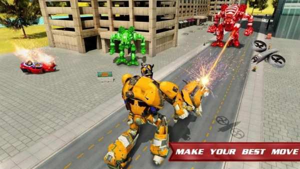 Autobots Robot Car War screenshot 5