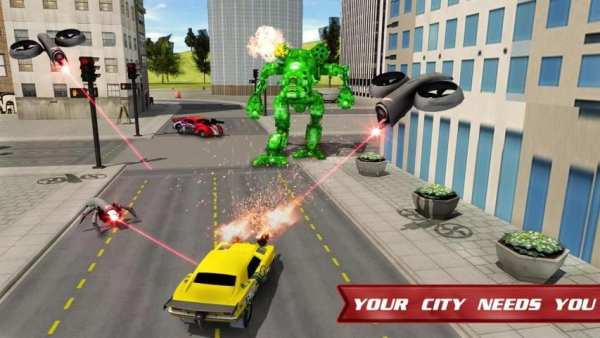 Autobots Robot Car War screenshot 2