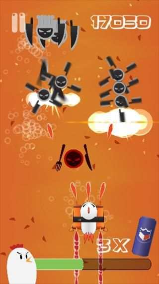 Rocket the Chicken Lite скриншот 2