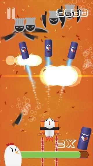 Rocket the Chicken Lite screenshot 3