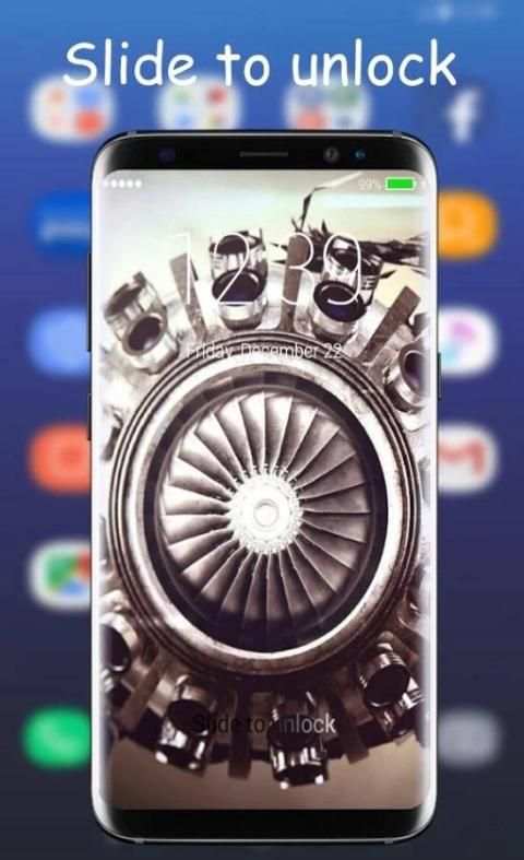 Layar Kunci Mesin screenshot 9