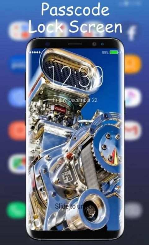 Layar Kunci Mesin screenshot 10