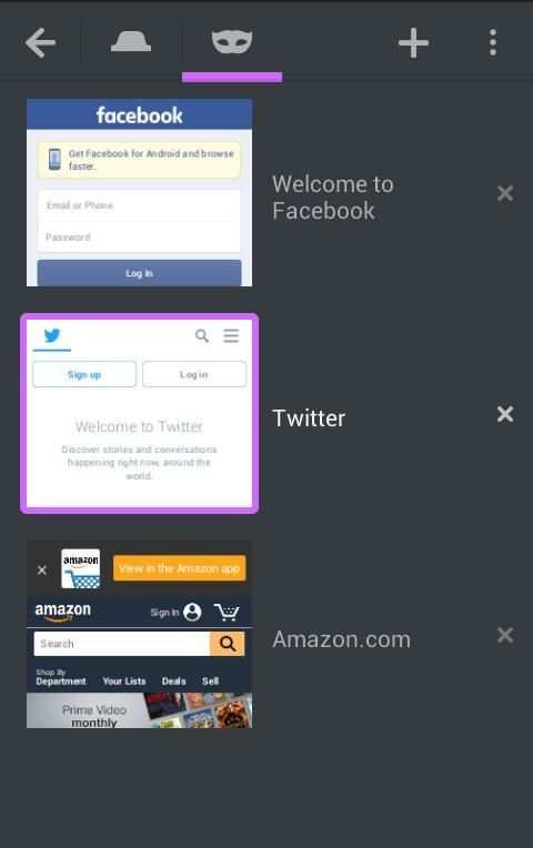 Secure Browser + Adblocker скриншот 1
