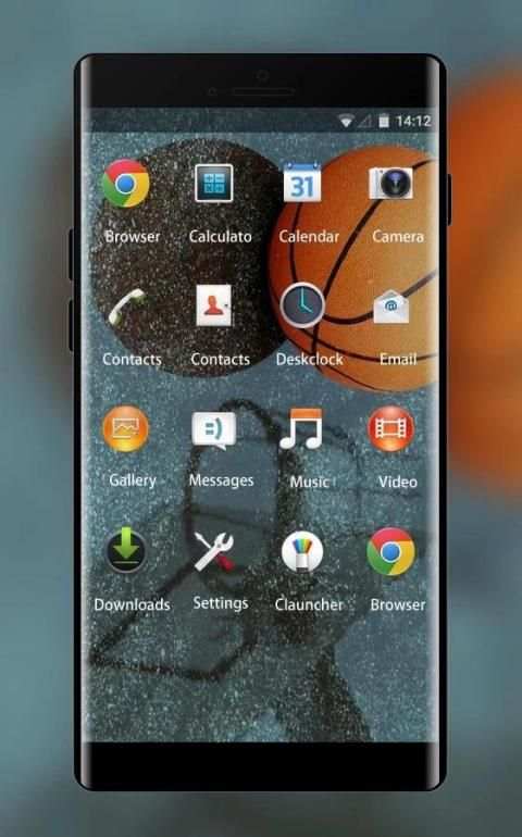 Theme for Sony Xperia C3 Basketball Wallpaper स्क्रीनशॉट 3