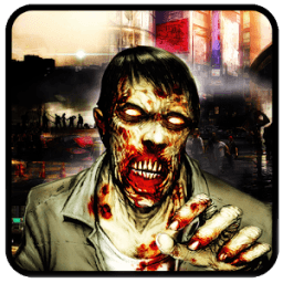 ikon zombie menembak 3D perbatasan