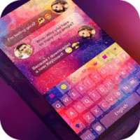 Keyboard -Boto:Colorful Galaxy