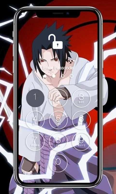Sasuke HD Lock Screen скриншот 1