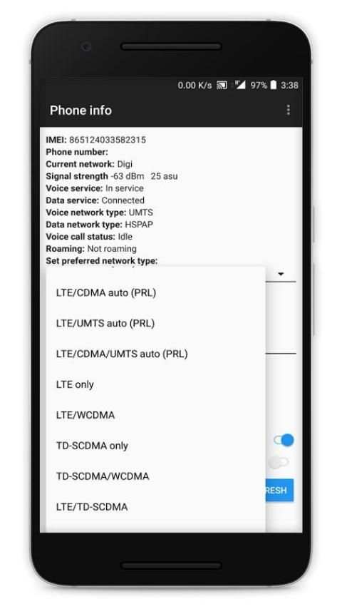 4G Only Mode Switch скриншот 2